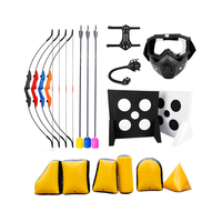 Bunkers de paintball portables, cible en mousse, cible gonflable souple, jeu de tir au tir à l'arc, jeu de tir à l'arc et de flèches pour 20 personnes