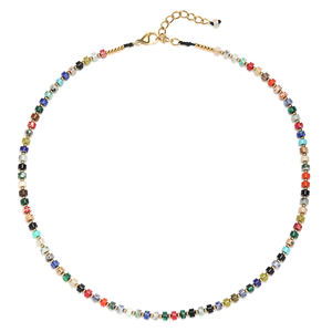 Gran oferta de Etsy, collares con cuentas espaciadoras de jaspe Imperial genuino delicado para niñas, regalos de mar de galaxia Natural de color bohemio - Product Image 5