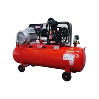 Compresseur d'air portable à vis, lubrifié, refroidi par air, silencieux, alimenté en courant alternatif 110/220V, 3HP, réservoir de 24L, pompe électrique pour petit atelier de bricolage