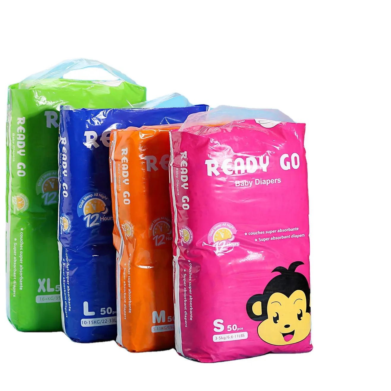 Pingo-pañales desechables para bebés, pañales para dormir de sueño, fabricante en Fujian