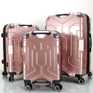 Hot Sale Guangzhou Supplier ABS Suitcase Set 20/24/28 Inch Universal Wheel Anti-Theft And Expandable
