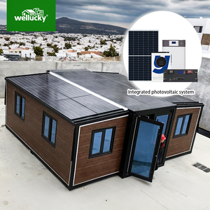 Casa Contenedor Prefabricada, Expandible, Modular, <span class=keywords><strong>de</strong></span> 20 Pies o 40 Pies, Portátil, <span class=keywords><strong>de</strong></span> Lujo, para Hotel, Villa u Oficina, con Sistema Solar - Product Image 1