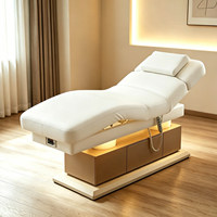 Elektrische Massageliege für Spas Multifunktionale Beheizte Temperaturgesteuerte Spa-Therapieliege