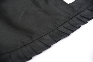 Grembiule da donna retrò e grazioso, in tela, per cucina, moda, cucinare, con logo personalizzabile, uniforme da chef, da cameriera per cucina e <span class=keywords><strong>bar</strong></span> - Product Image 6