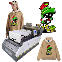 Imprimante à jet d'encre DTF multifonction, nouveau Film vers vêtements, couleur blanche, 2 têtes