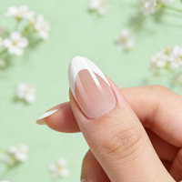 Nouvelle Arrivée 2026 – 280 faux ongles en PMMA style français par boîte, pour salon de manucure