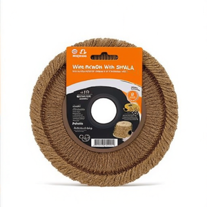 แปรงลวดพร้อมด้ามจับ 100x10 มม. เหล็กขัดเงาสำหรับแผ่นขัดเงา - Product Image 2