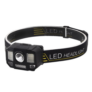 Lampe frontale LED rechargeable 2000 mAh avec bande réglable pour course nocturne et pêche - Product Image 2
