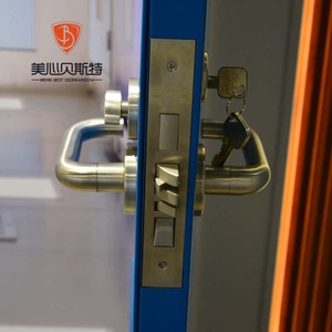 Porte en acier ignifuge sur mesure Mexin, porte coupe-feu de sécurité pour entrée principale, finition dans un style traditionnel - Product Image 5