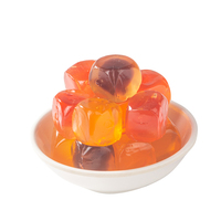 Gemengde dierenvormige gummyberen, dino's, octopussen, pinguïns, vissen, fruit, kauwgom snoepjes, feest snoepjes