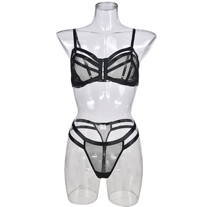 Lingerie Women's Sets With Hollow Out Lace Strap Lingerie Two Piece Set - Product Image 3