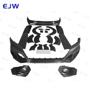 เหมาะสำหรับรถ Audi 16-19 <span class=keywords><strong>Q7</strong></span>ชุดตัวถังไฟเบอร์กลาสที่ได้รับการอัพเกรด <span class=keywords><strong>ABT</strong></span> รวมถึงกันชนหน้าและหลังกระโปรงข้างซุ้มล้อฯลฯ - Product Image 2