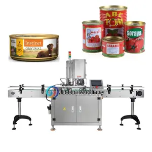 JB-FGJ Best Selling Beverage Can Seamer / Automatic Tin Can Seaming Machine /Automatic Nuts Bottle Can Sealing Capping Machine