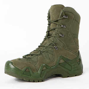 <span class=keywords><strong>Bottes</strong></span> tactiques <span class=keywords><strong>kaki</strong></span> d'été en promotion, <span class=keywords><strong>bottes</strong></span> de randonnée avec semelle antichoc, imperméables, vertes et noires, pour activités de plein air, pêche et chasse - Product Image 4