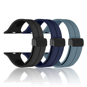สายแม่เหล็กซิลิโคนสำหรับ Apple Watch Series 9 8 41mm 45mm, สาย correas Para reloj สำหรับ Apple Watch ULTRA 2 49mm - Product Image 6