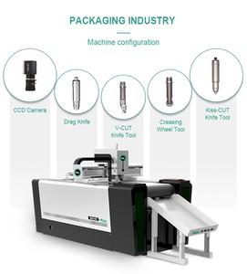 Traceur de découpe numérique CNC pour papier couché, carton et matériaux souples, traceur de découpe à plat - Product Image 1