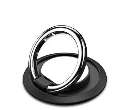Flying saucer ring buckle-black