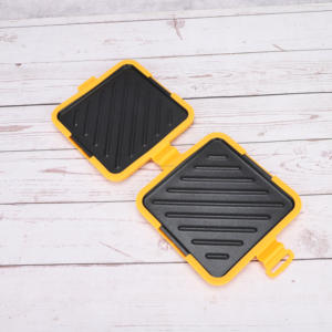 Grille-pain à sandwich épaisse, compatible lave-vaisselle et micro-ondes, pour panini carrés, pour une cuisson rapide et gain de temps - Product Image 6