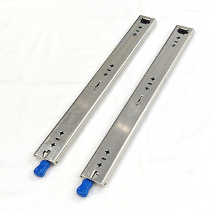 Glissière de tiroir industrielle Kingstar 53 mm 250 lb à extension complète, robuste, avec système de verrouillage intégré, <span class=keywords><strong>pour</strong></span> cuisine, camping-car - Product Image 4