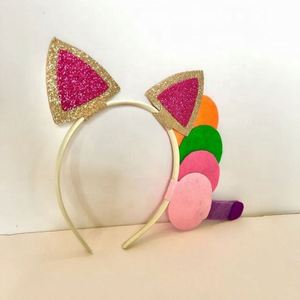 Bandeau Halloween mignon dessin animé animal bandeau Halloween chaton oreille bandeau Halloween danse fête décoration cheveux accessoires - Product Image 2