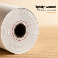 Rouleaux de papier thermique pour TPV 80x80mm 80mm x 230ft 48gsm – Rouleaux de reçus pour supermarchés et commerces de détail (vente en gros)