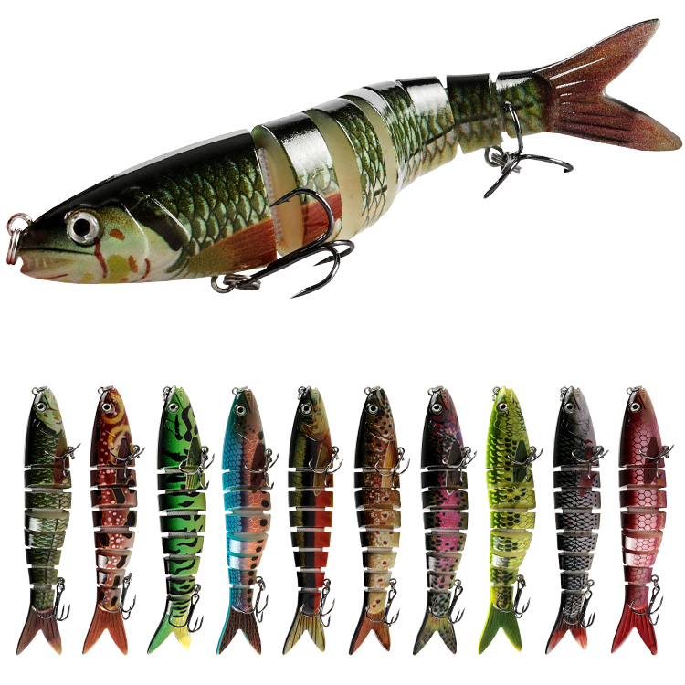 Animated Fishing Lures - Multi Jointed Segmented Lures Animated Fishing Lures - Multi Jointed Segmented Lures