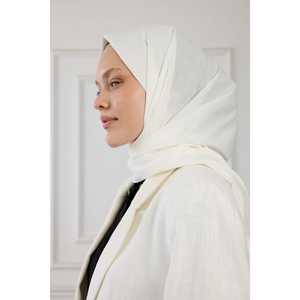 Pure Cotton Ecru <b>Scarf</b> Part of <b>Hat</b> and <b>Glove</b> <b>Sets</b> Collection - Product Image 3