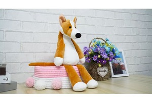 Peluche <span class=keywords><strong>Corgi</strong></span> personnalisée OEM, chauffante au micro-ondes, pour enfants, thérapie par le chaleur - Product Image 4