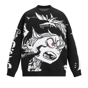 Maglione lavorato a maglia Vintage 2025 invernale in <span class=keywords><strong>cotone</strong></span> traspirante e viscosa Jacquard personalizzato Oem <span class=keywords><strong>maglieria</strong></span> da <span class=keywords><strong>uomo</strong></span> - Product Image 2