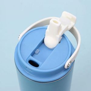 Vaso Térmico de Acero Inoxidable de 30 oz con Pajita Abatible, Taza de Café Portátil de Doble Pared, Vaso de Viaje Grabado con Láser de 900 ml - Product Image 4