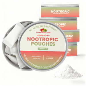 Polvere Energizzante Lifeworth Focus, Bustine di Caffeina Nootropica per Concentrazione ed Energia Orale - Product Image 1