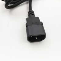 Adaptateur de prise Schuko CEE7/7 vers IEC C14 pour convertir les câbles d'alimentation européens