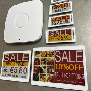 แท็กราคาอิเล็กทรอนิกส์แบบดิจิทัล New Ble 10.1 นิ้ว Esl Bluetooth Gateway Base Station Api Eink Display Epd Nfc พร้อมป้ายชั้นวางสินค้าอิเล็กทรอนิกส์ - Product Image 4