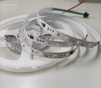 Tira de Luces LED Inteligente RGBIC, Sincronización con Música, Control Remoto por Aplicación, Tiras de Luces RGB Flexibles para Decoración de Dormitorios y Habitaciones