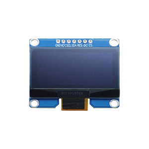 Pantalla OLED blanca de 1,54 pulgadas 3,3-5V 128X64 12864 SSD1309 SPI LCD PMOLED tipo módulos de papel electrónico - Product Image 6