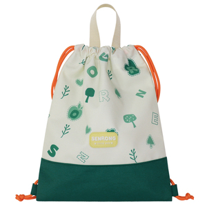 กระเป๋าเป้สะพายหลังแบบ unisex สำหรับเด็กและเด็กเล็ก ขนาด 24*30 ซม. เหมาะสำหรับกิจกรรมกลางแจ้ง ตั้งแคมป์ เดินป่า ไปโรงเรียน และพักผ่อน ทำจากผ้า Oxford กันน้ำ พร้อมเชือกผูกสีสันสดใส - Product Image 5