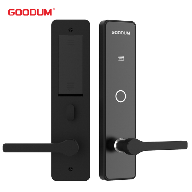 Smart Keyless Hotel Management System Card Door Lock Electronic Rfid Ic Card Room Door Locks for Hotel Cerradura Inteligente