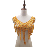 Poitrine Fleurs Broderie Dentelle Diy Accessoires De Mode Applique Patchs Conception Personnalisé Évider 3D Polyester Spot Couleur Vêtements