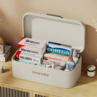 Boîte à pain en acier au carbone en gros, avec couvercle rabattable, anti-poussière, conteneur de rangement, organisateur de cuisine et d'entrée, OEM ODM, logo personnalisé