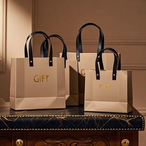 Custom Logo Shopping Shoes and Clothing Gift Packaging Paper <b>Bags</b> for <b>Small</b> Businesses for Promotions - Product Image 4