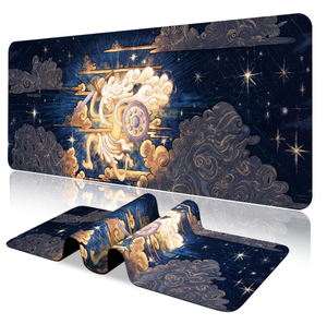 แผ่นรองเมาส์ลายอนิเมะและการ์ตูน |   ขนาด 35.43 x 15.75 นิ้ว พร้อมฐานยางกันลื่น แผ่นรองคีย์บอร์ดขนาด XL (มีหลายขนาดให้เลือก) - Product Image 1