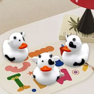Cow & Little Yellow Duck Educational Plastic <b>Bath</b> Water Play Toy With Squeeze Sound for Children - Product Image 5