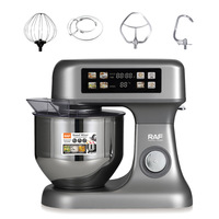 Robot pâtissier multifonctionnel RAF à écran tactile 7L, entièrement automatique, pour usage domestique