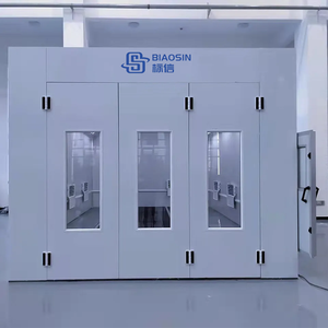 Cabine de pulvérisation automatique 7*4 pour voiture SUV Van chauffage électrique peinture cabine salle de peinture en aérosol à vendre - Product Image 3