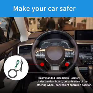 Sistema de Alarma Antirrobo para Automóvil con Inmovilizador RFID Unidireccional Modelo <span class=keywords><strong>A1</strong></span>, Precio de Fábrica, con Función de Encendido/Apagado del Motor - Product Image 6