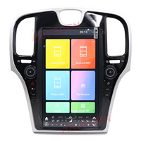 Lecteur DVD Radio Vidéo Android 10 13,6'' pour Chrysler 300C 2011-2014 2015-2022 avec Navigation GPS Stéréo de Voiture
