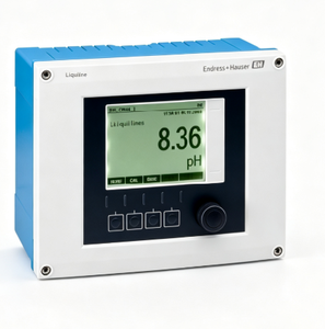 เครื่องวิเคราะห์คุณภาพน้ำแบบหลายพารามิเตอร์ Endress Hauser Liquiline CM44 พร้อมเซ็นเซอร์วัดค่า pH, ORP, ค่าการนำไฟฟ้า, DO และ Memosens ช่วงการวัด 0.04-2 - Product Image 2