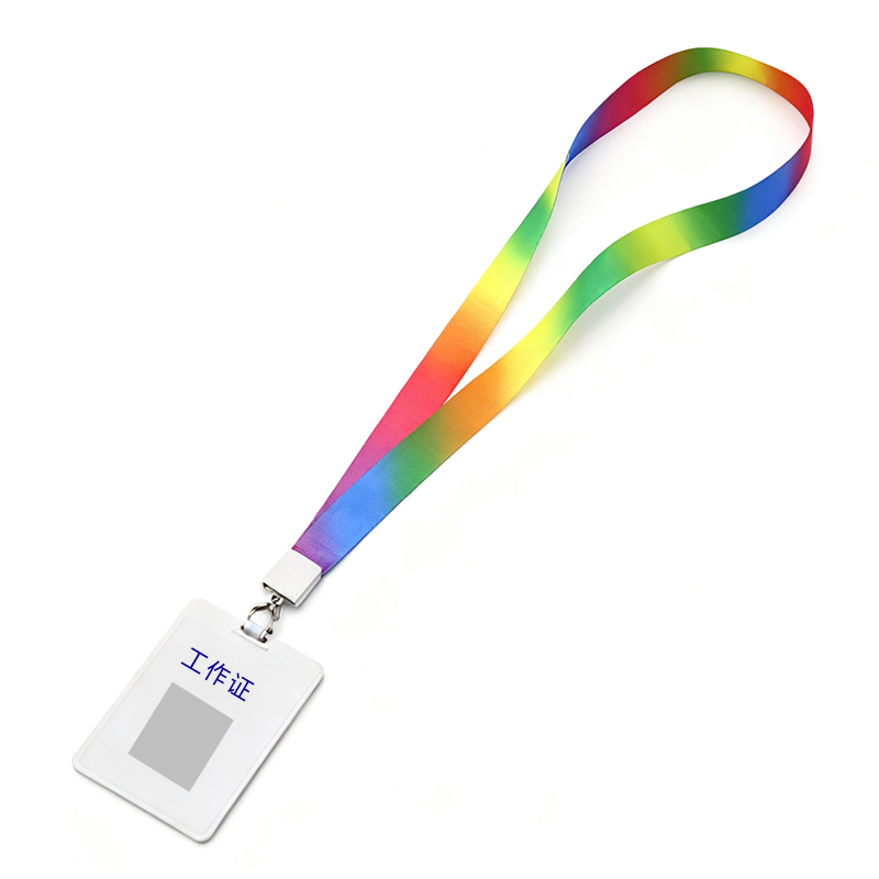 Wholesale Fashion Ribbon Spool Rainbow Gradient Medal Lanyard Gift Wrap Birthday Festival Decorations Polyester Ribbon Source
