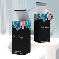 Caja de Cartón Reciclable para Esmalte de Uñas, Impresión Personalizada, Venta al Por Mayor, Embalaje de Regalo