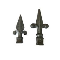 Embout décoratif en fonte pour clôture en fer forgé, accessoires décoratifs en fer forgé